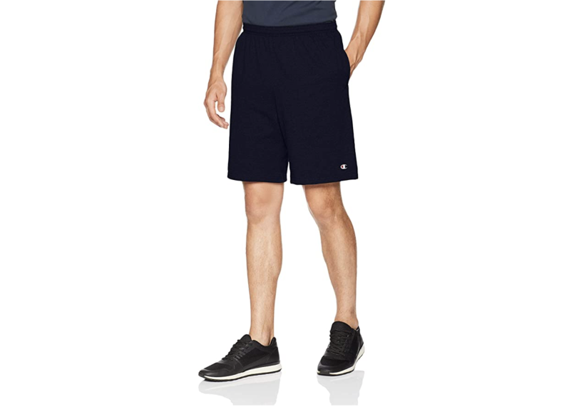Champion Men's Jersey Short With Pockets - Navy